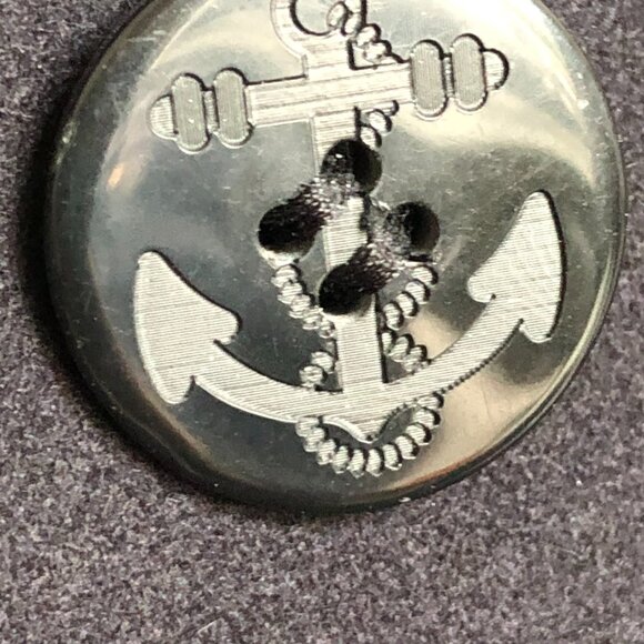 Men's Club Monaco Wool P-Coat. - Picture 6 of 6